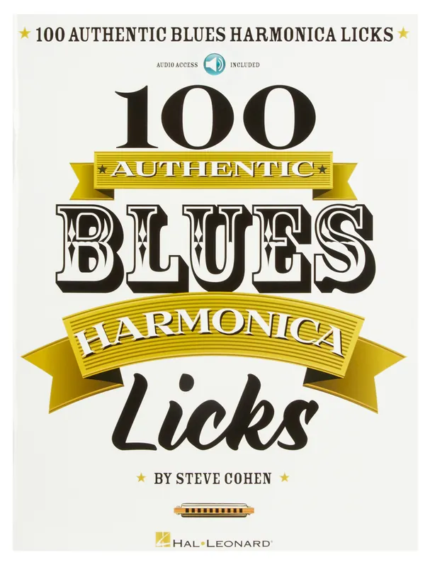 100 Authentic Blues Harmonica Licks Novinka