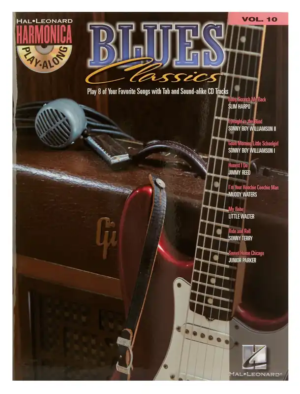 Jen Po Omezenou Doba Harmonica Play-Along Volume 10 Blues Classics