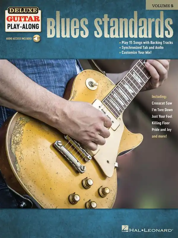 Super Cena Deluxe Guitar Play-Along Blues Standards