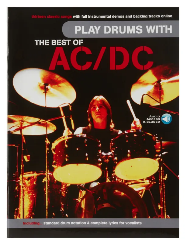Značkový Play Drums With... The Best Of AC/DC