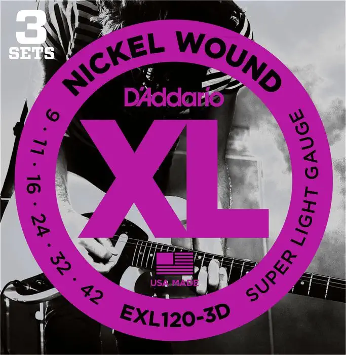 Kup Teď D‘ADDARIO EXL120-3D Super Light - .009 - .042