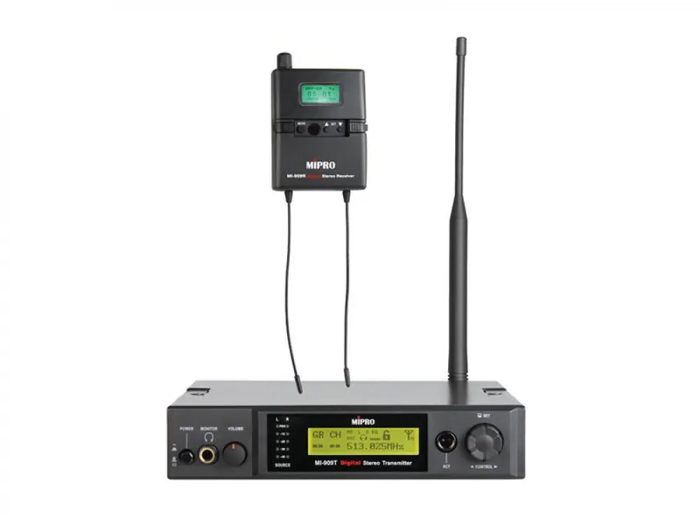 MIPRO MI-909 IEM Digital - 5E 480-544MHz Pouze Dnes