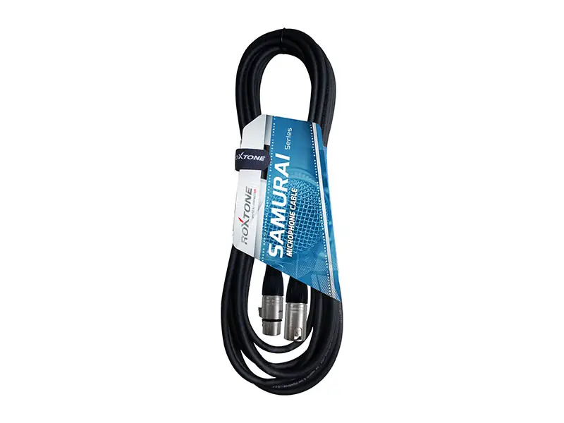 Kabel mikrofonní XLR / XLR SAMURAI - 5m Ihned K Objednání