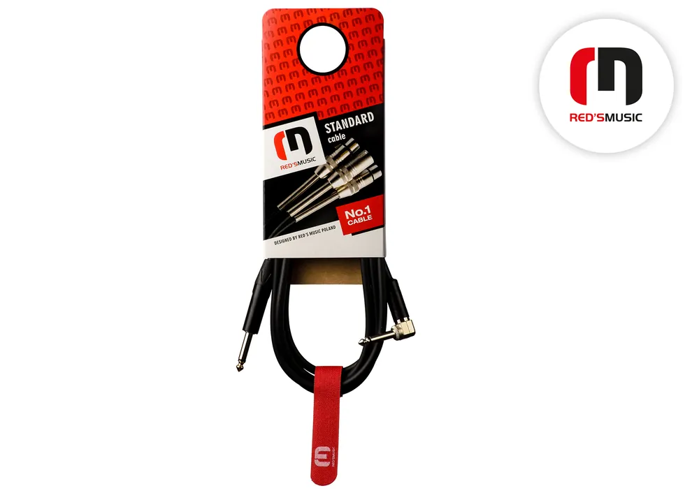 Nejlepší Volba Kabel nástrojový Jack 6,3 / Jack 6,3 L RED´s Music - 5m