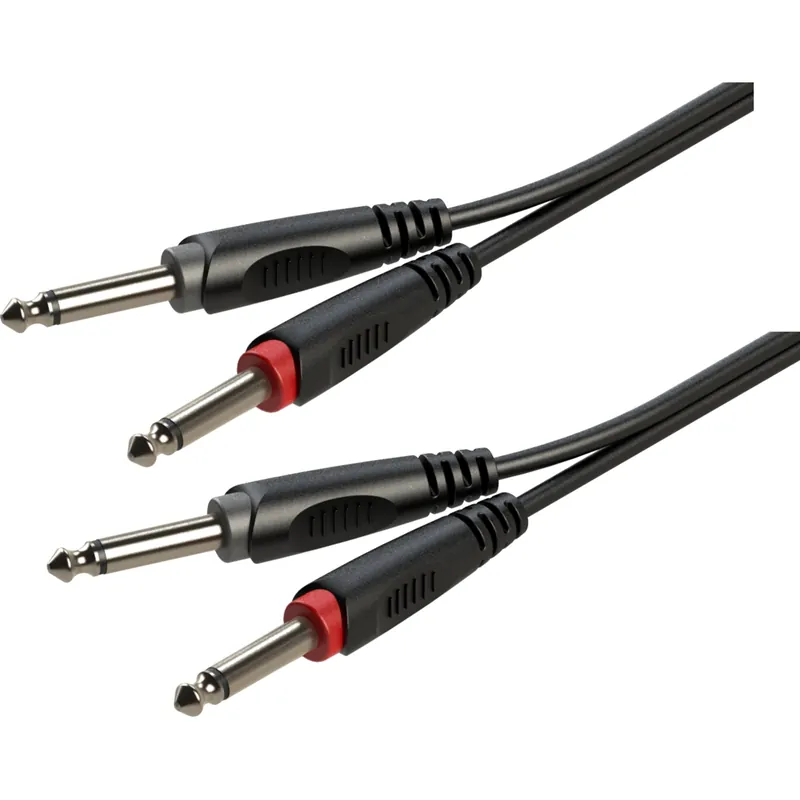 Kabel audio J 6,3 2x / J 6,3 2x ROXTONE Výhodná Nabídka