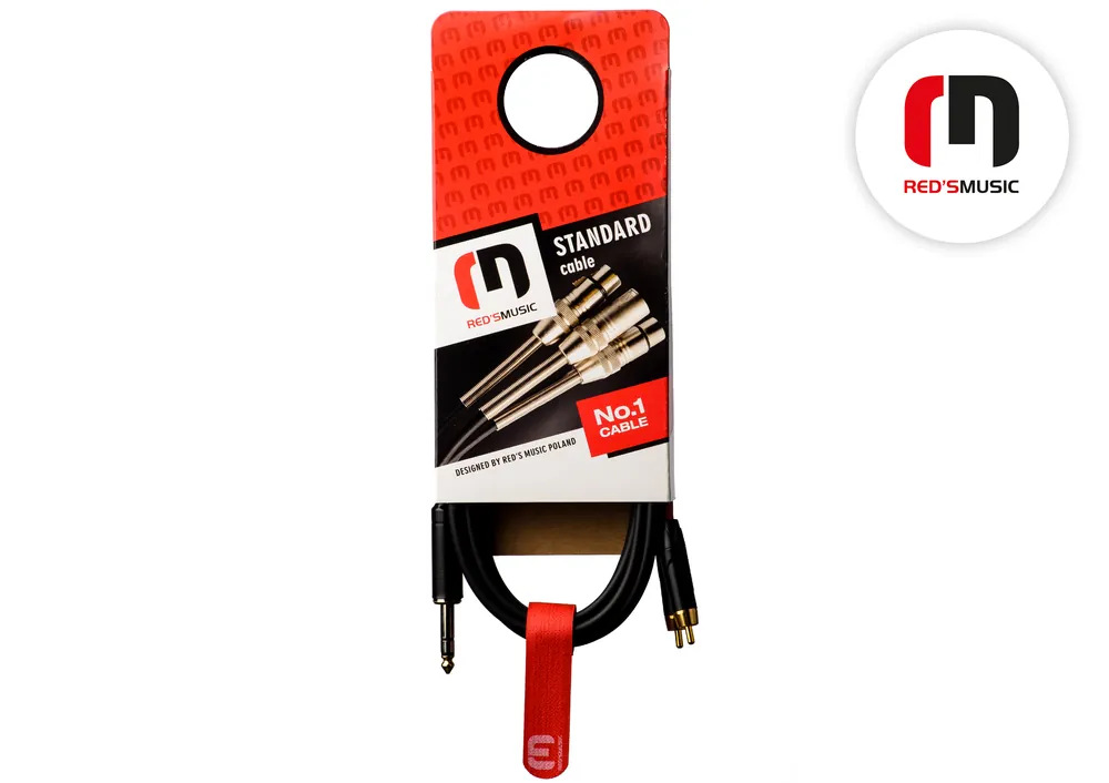 Kabel audio Jack 6,3 ST / RCA 2x - 1,5m Cenová Bomba