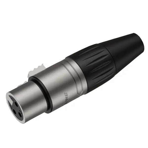 Víkendová Akce Konektor XLR ROXTONE RX3FP-NT, stříbrný