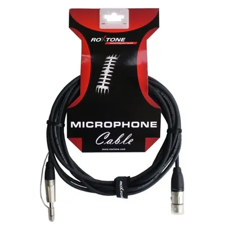 Cenově Výhodný Kabel mikrofonní XLR (F) / Jack 6,3 ROXTONE - 15m