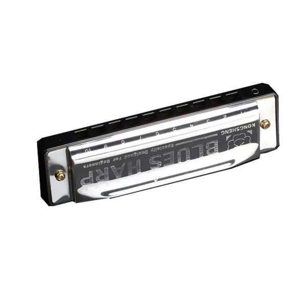 Foukací harmonika Kongsheng Blues Harp KS1001A "C" Cenově Výhodný