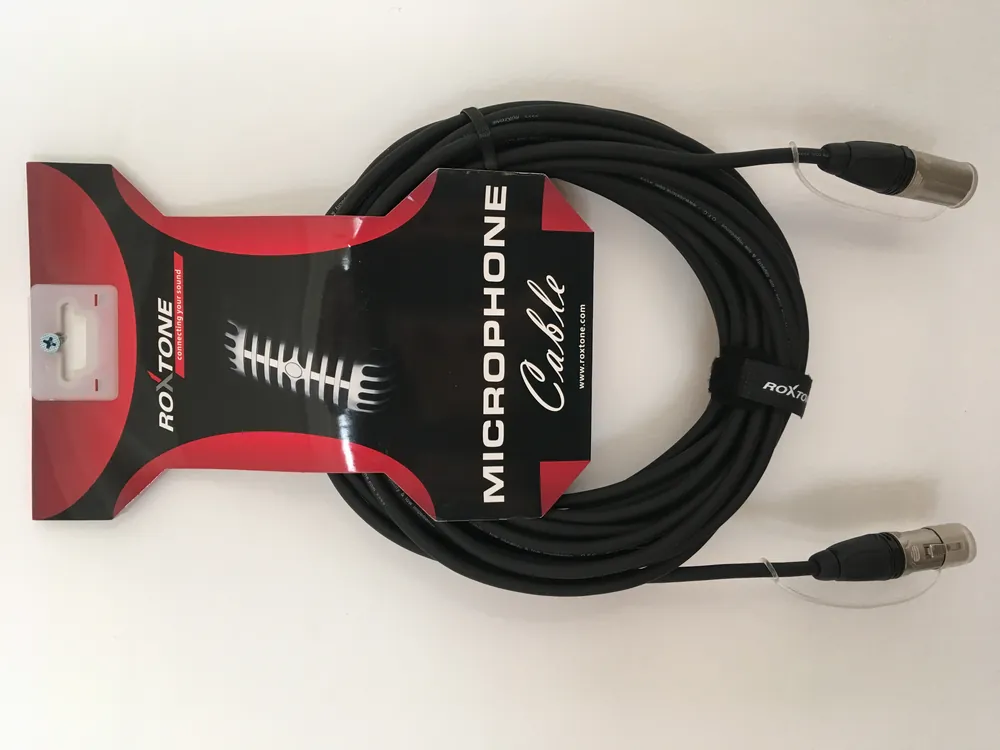 Kabel mikrofonní XLR / XLR ROXTONE - 5m Levný
