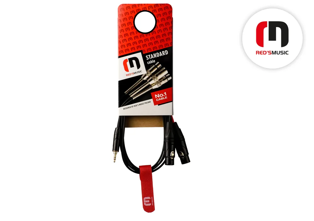 Kabel audio Jack 3,5 ST / XLR F 2x - 3m Cenová Bomba