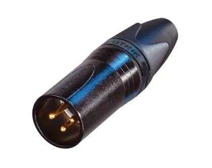 NEUTRIK NC3MXX-B, pozlacený Cenový Hit