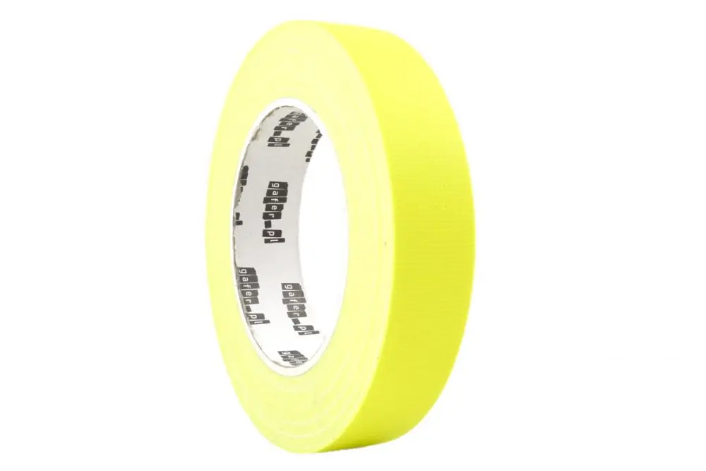 Gaffa páska FLUO 24mm/25m žlutá GAFER.PL Akční Nabídka