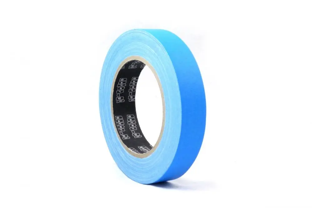 Gaffa páska PRO FLUO 19mm/25m modrá popisovací GAFER.PL Víkendová Akce