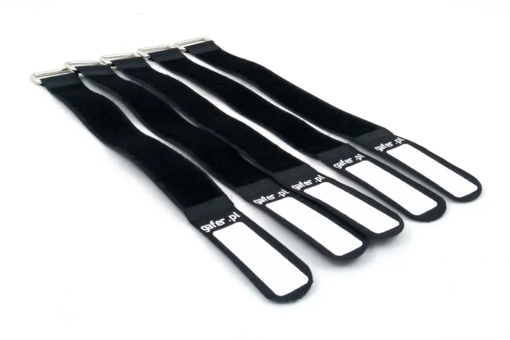 VELCRO vázací pásek 5ks černý GAFER.PL Must-Have