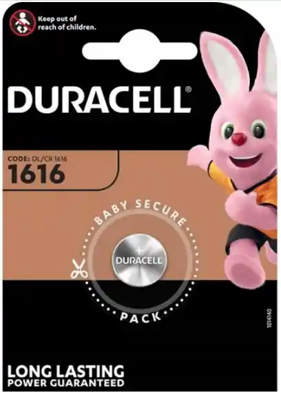 Baterie DURACELL CR1616 - 1ks blistr Speciální Cena