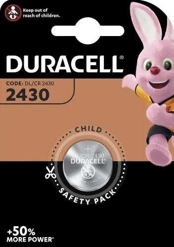 Baterie DURACELL CR2430 - 1ks blistr Nejlepší Volba
