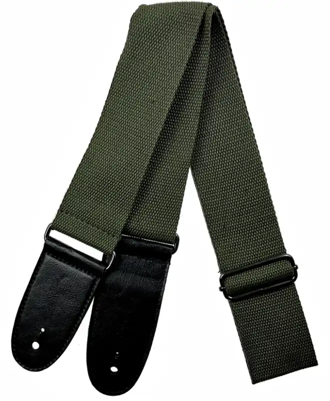Popruh kytarový textilní S-201-F zelený Must-Have