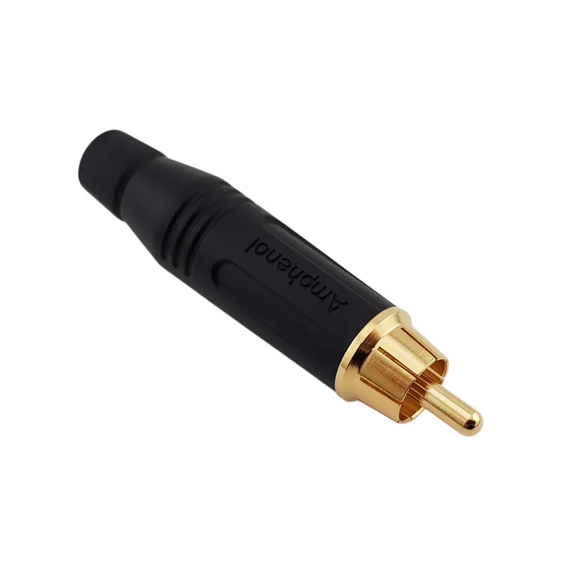 Finální Výprodej Amphenol ACPR-BLK konektor RCA černý