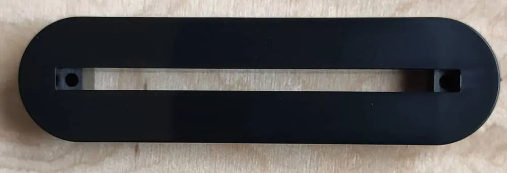 HUMBUCKER 6.STRUNNÝ KOLEJNICE ČERNÝ Levný